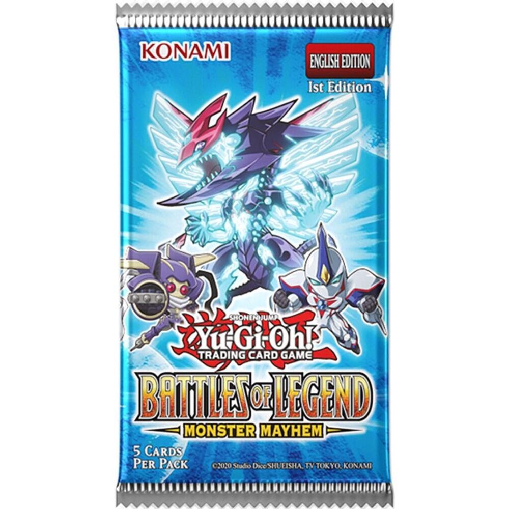monster mayhem booster box Yu-Gi-Oh Battle of Legend: Monster Mayhem Booster Box Sammy's Card Shop