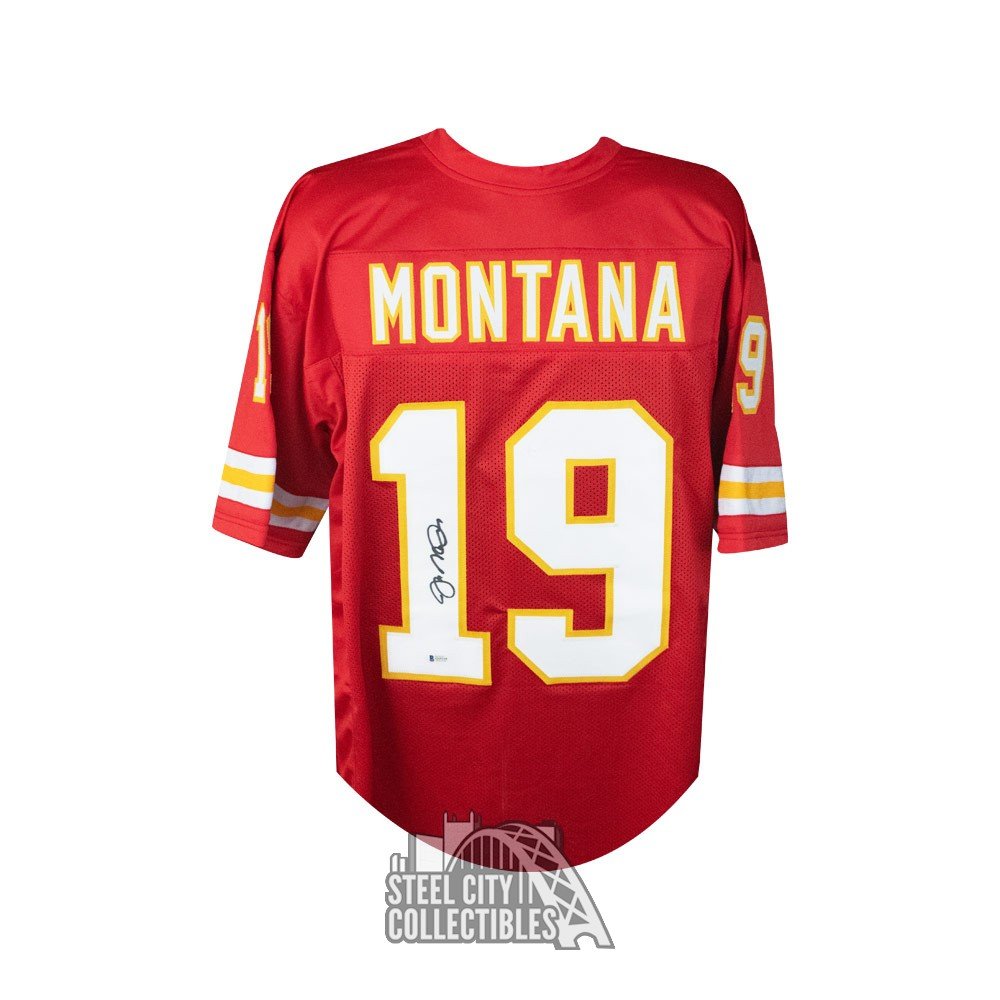 joe montana game worn jersey