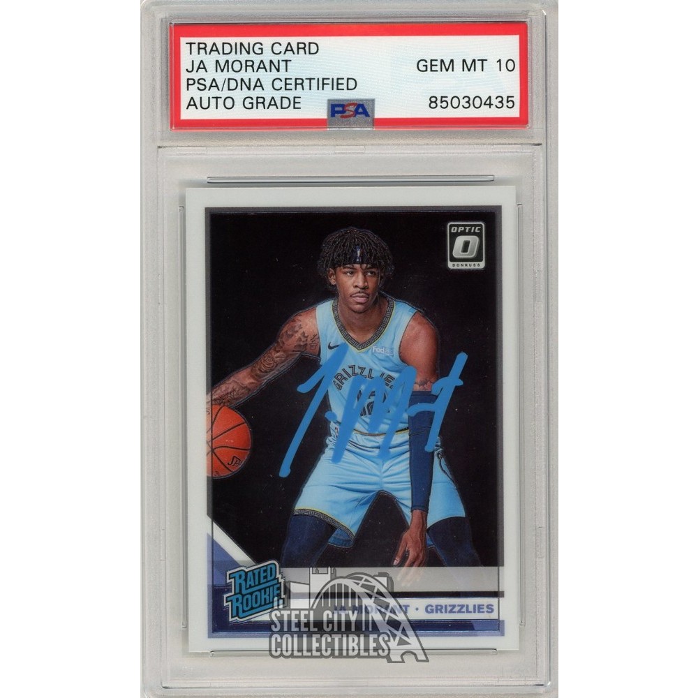 ja morant graded card Psa 10 Basketball Rookie Panini Prizm #249 Rookie Of The Year Superstar Player : Everything Else JA MORANT 2019-20 MOSAIC NBA