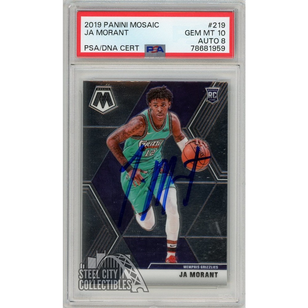 ペドリ Panini Mosaic PSA 9 ルーキー RC Rookie Card Top Loaders Ja Morant 2019-20 Panini Mosaic