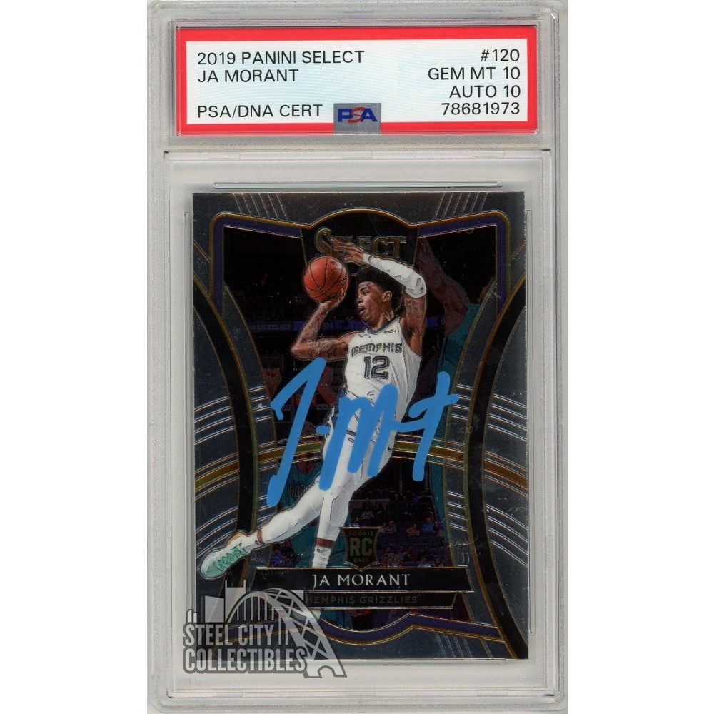 ja morant graded rookie card Grizzlies Ja Morant 2019 Panini Mosaic No.219 PSA Graded 9 Mint Rookie – JP  Sports