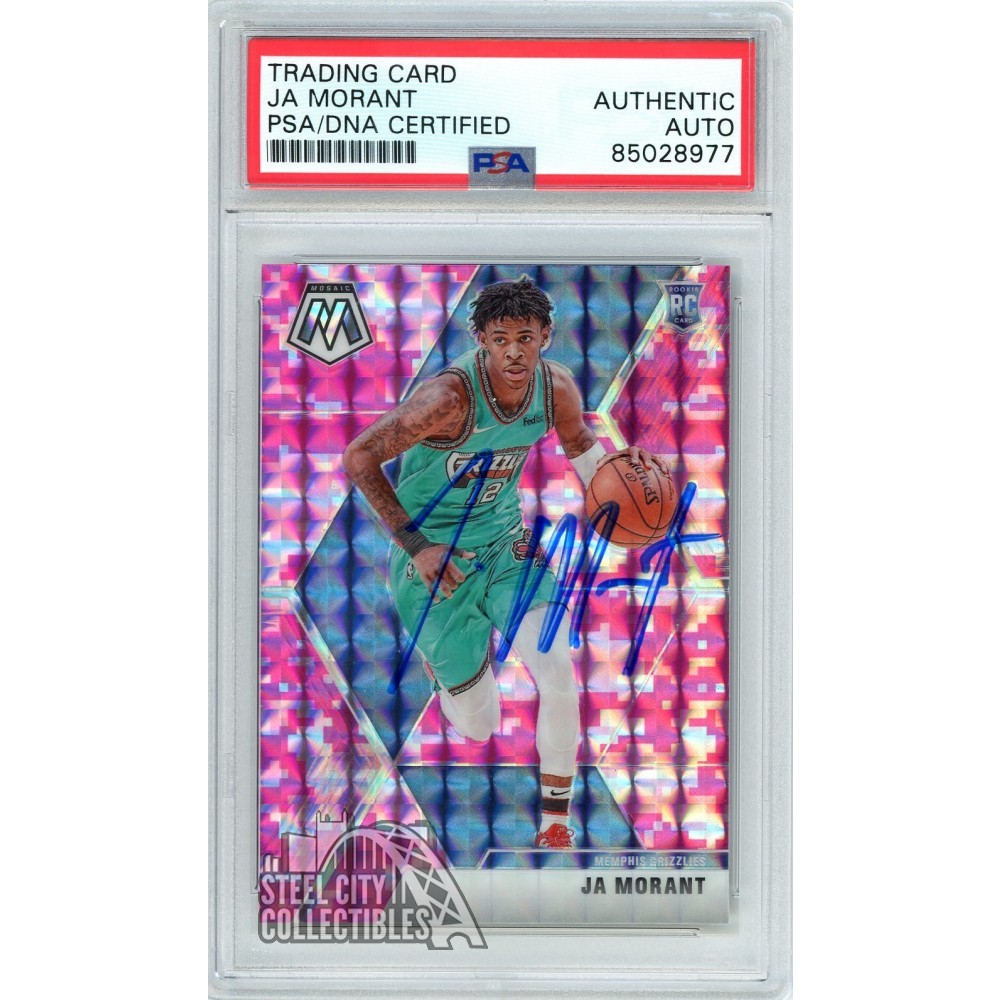2019-20 Panini Hoops Ja Morant Rookie of Year #9 PSA 8.5 NM