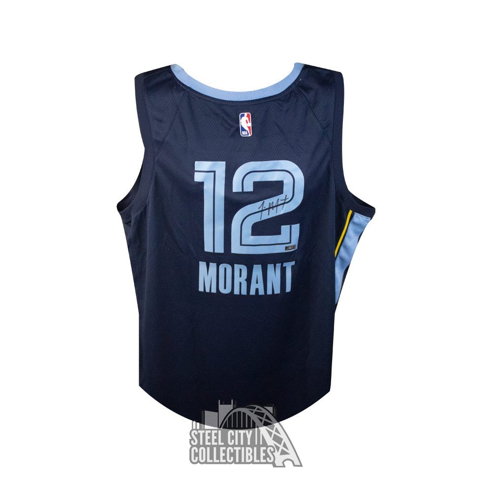 Ja Morant Autographed Memphis Grizzlies Nike Swingman Basketball Jersey -  Panini