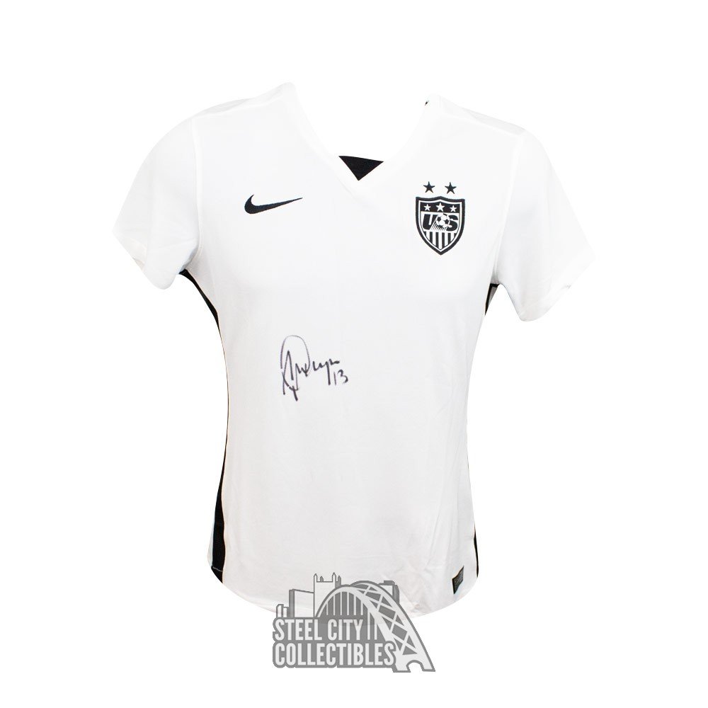 alex morgan autographed jersey