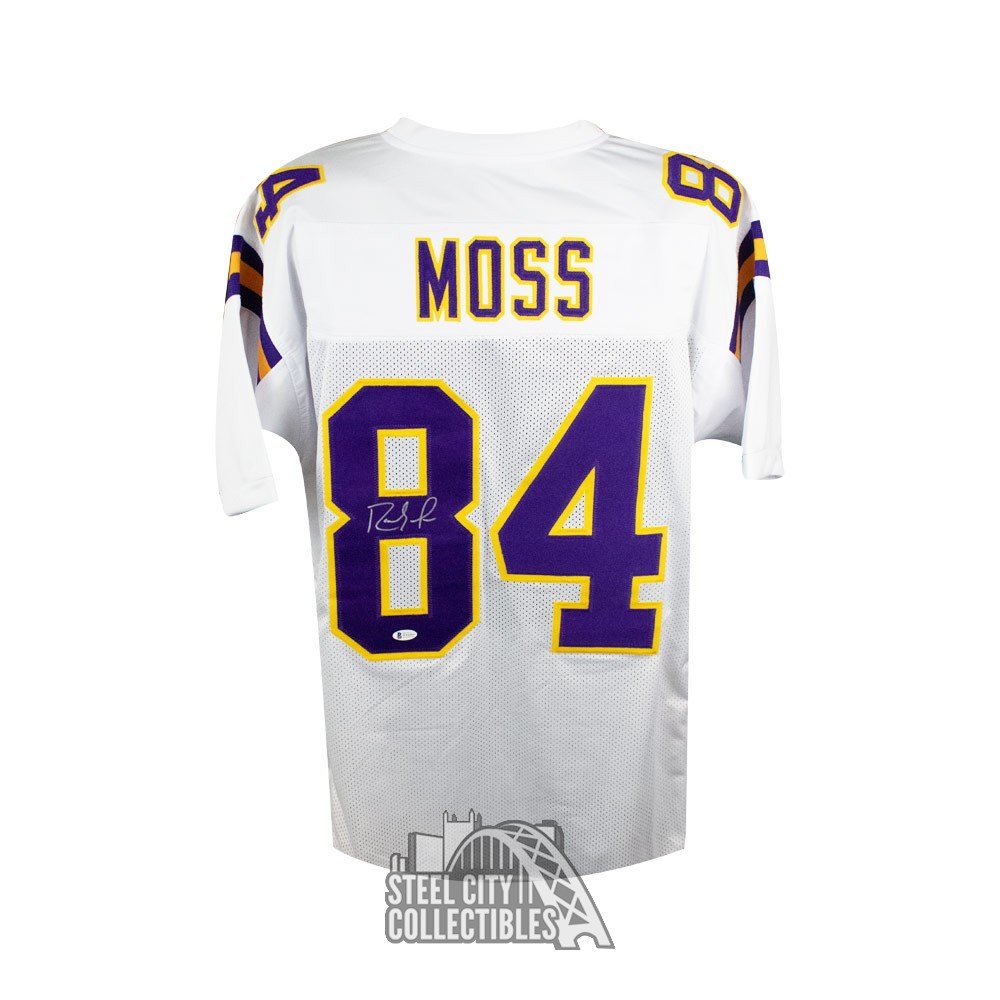 randy moss white vikings jersey