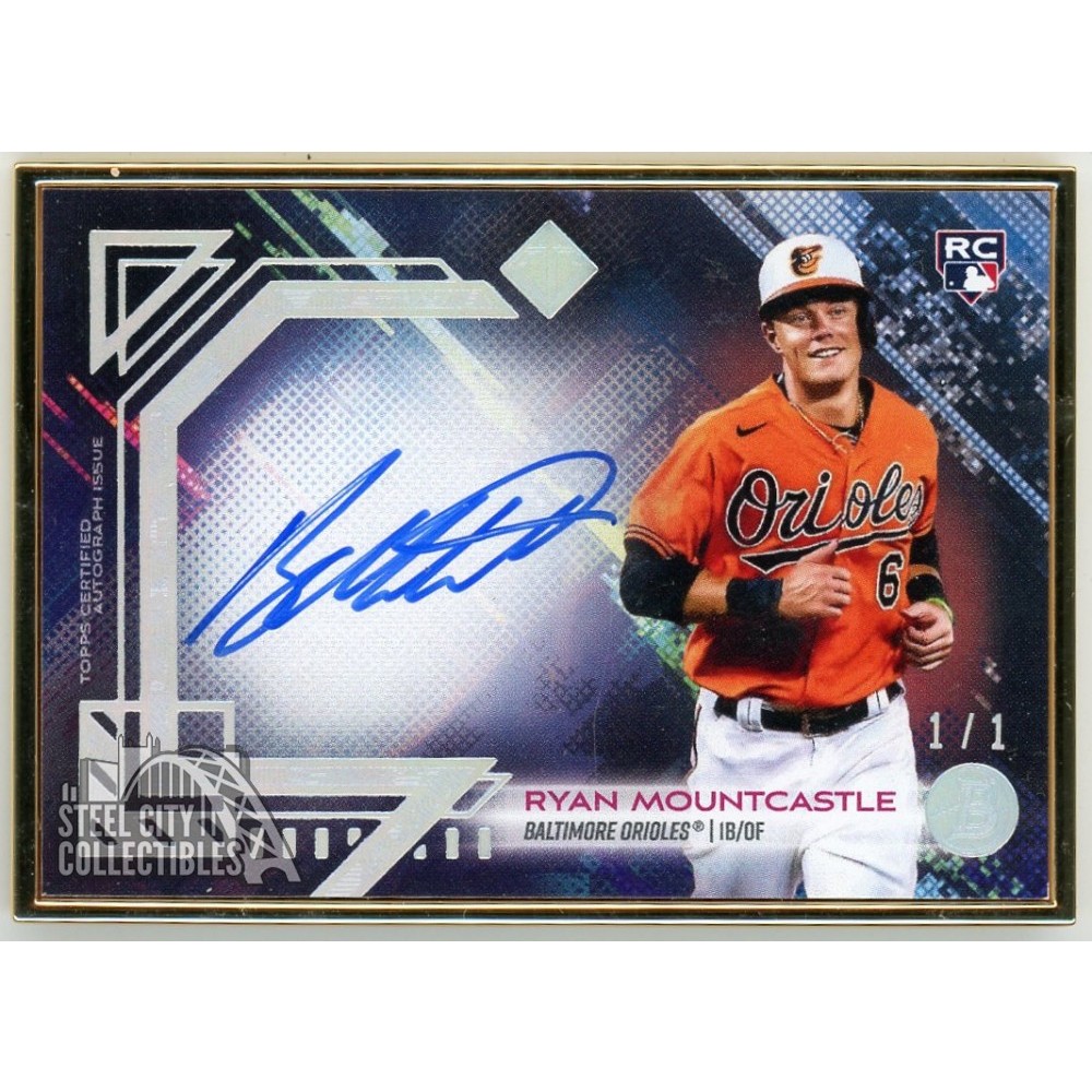 2021 Topps Stadium Club Ryan Mountcastle RARE Rookie RC Auto