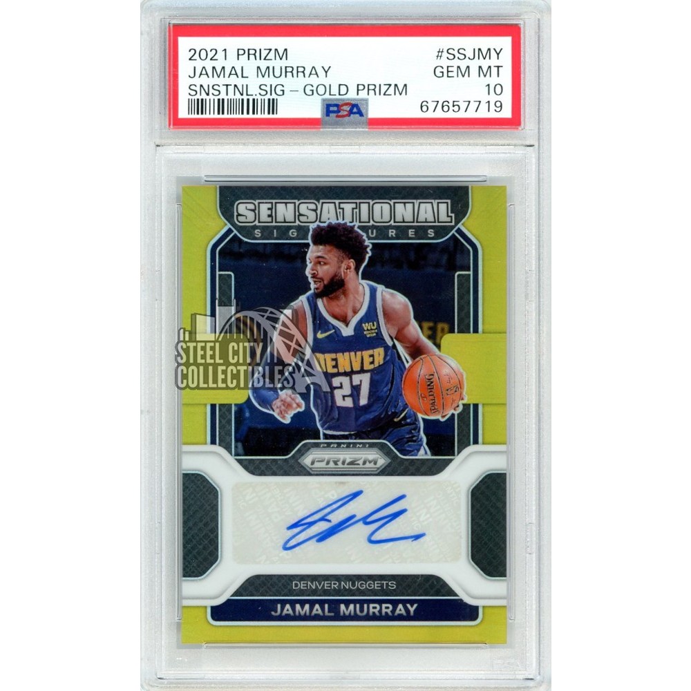 【44】 NBA カード Jamal Murray RC Gold 10シリ Jamal Murray 2021-22 Panini Prizm Sensational Signatures
