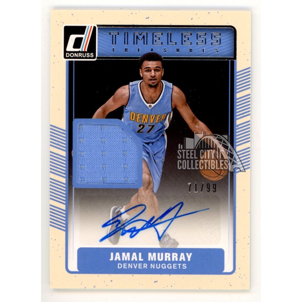 Jamal Murray 2016-17 Panini Donruss Timeless Treasures Autograph