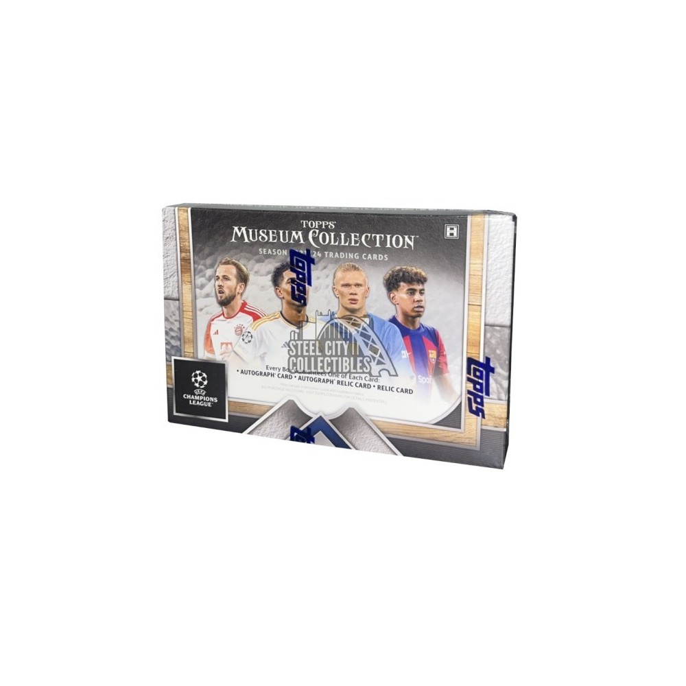 2023-24 Topps Museum Collection UEFA Champions League Soccer Hobby