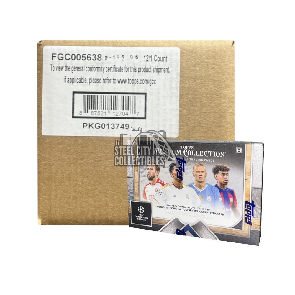 2023-24 Topps Museum Collection UEFA Champions League Soccer