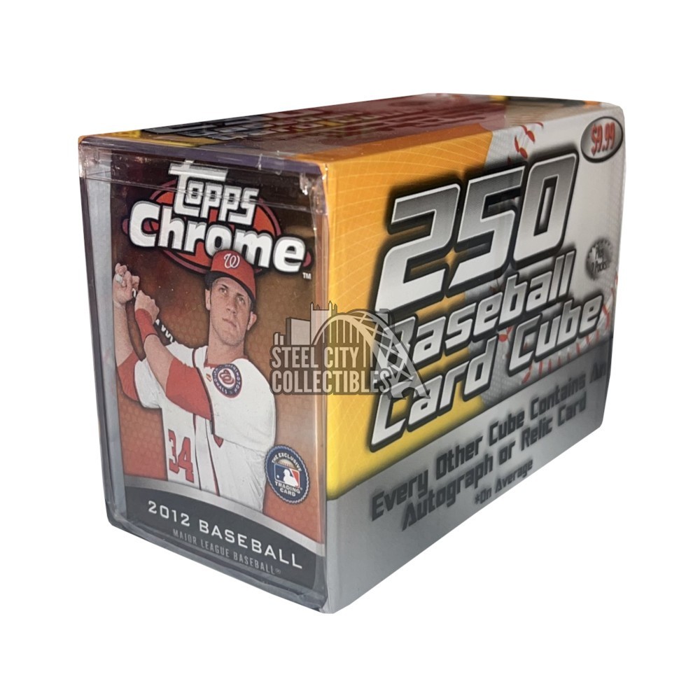 Fairfield Baseball 250 Card Mystery Cube With 2 Packs Steel City