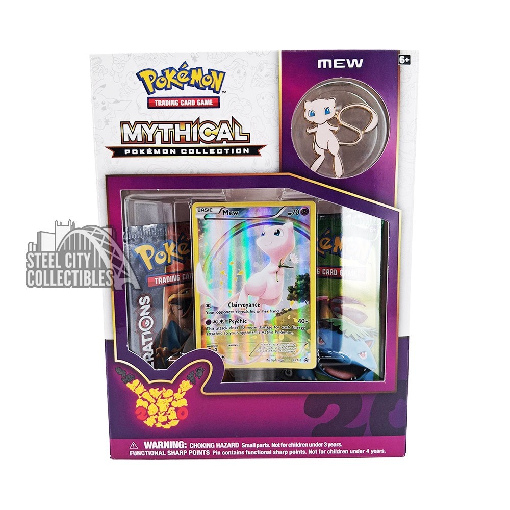 pokemon cards mythical collection Legendary & 12 Lot - Includes Rares & Holos Generations booster packs Card Sanctuary | 20th Anniversary