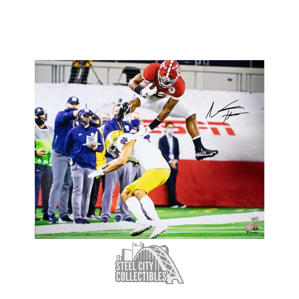 najee harris autographed jersey