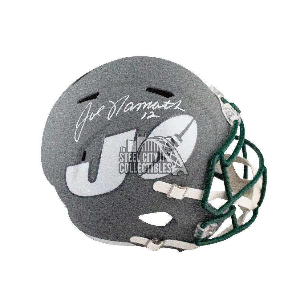 joe namath autographed football