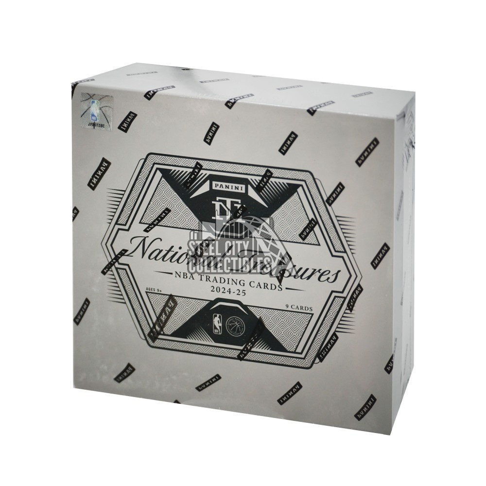 2024-25 Panini National Treasures Basketball Hobby Box | Steel