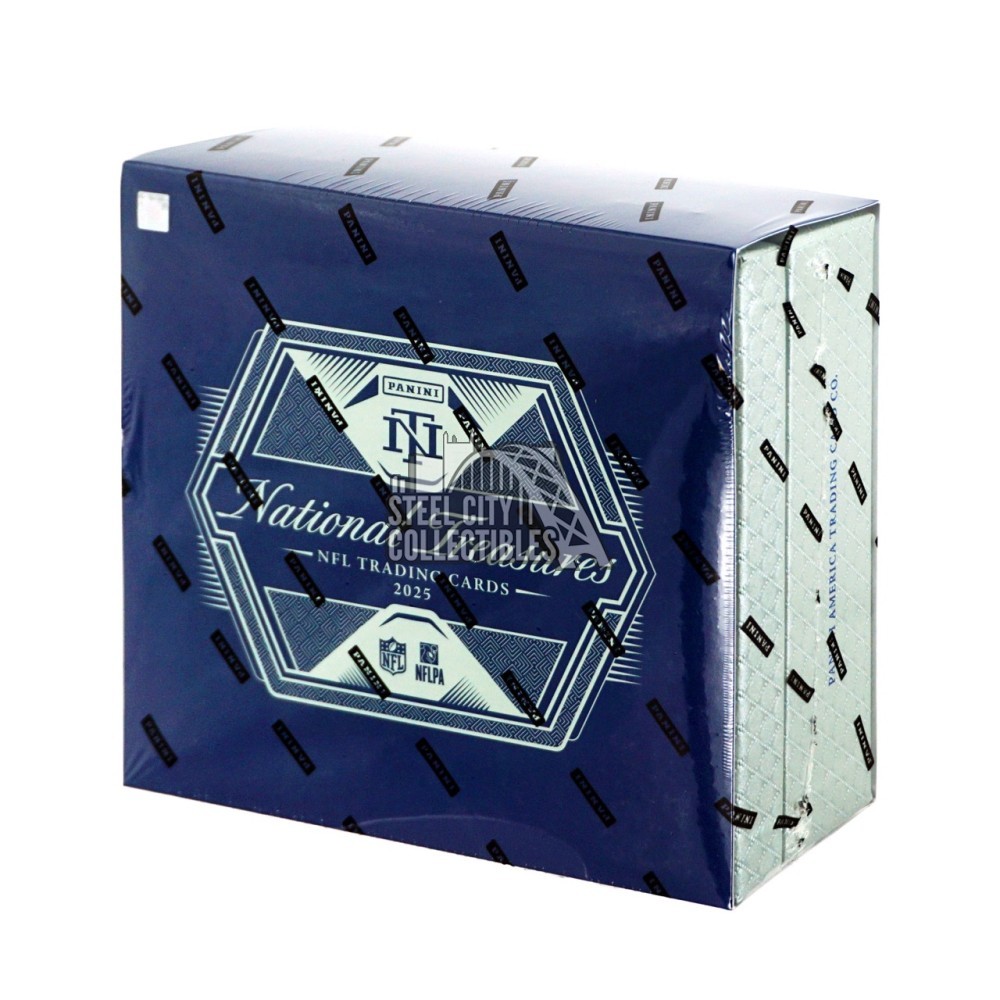 2025 Panini National Treasures Football Hobby Box | Steel City