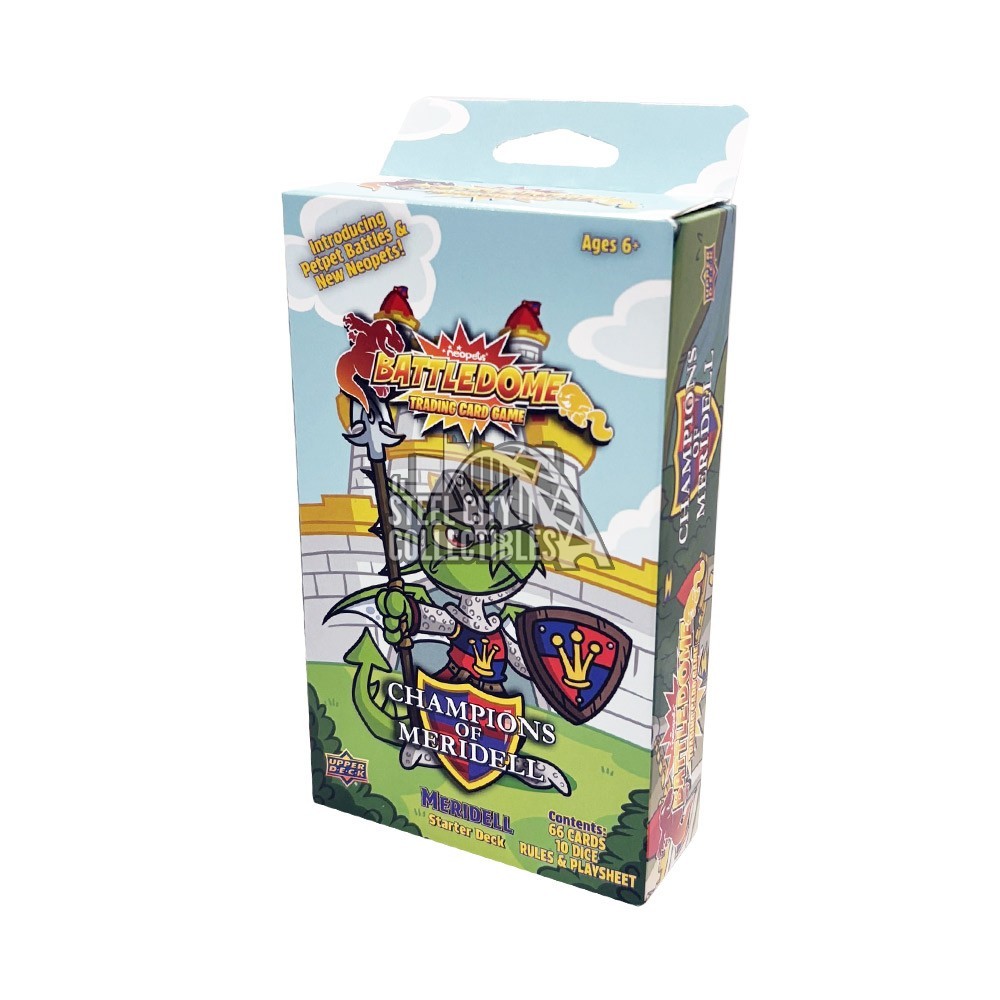 2025 Upper Deck Neopets Battledome Champions of Meridell Starter 8