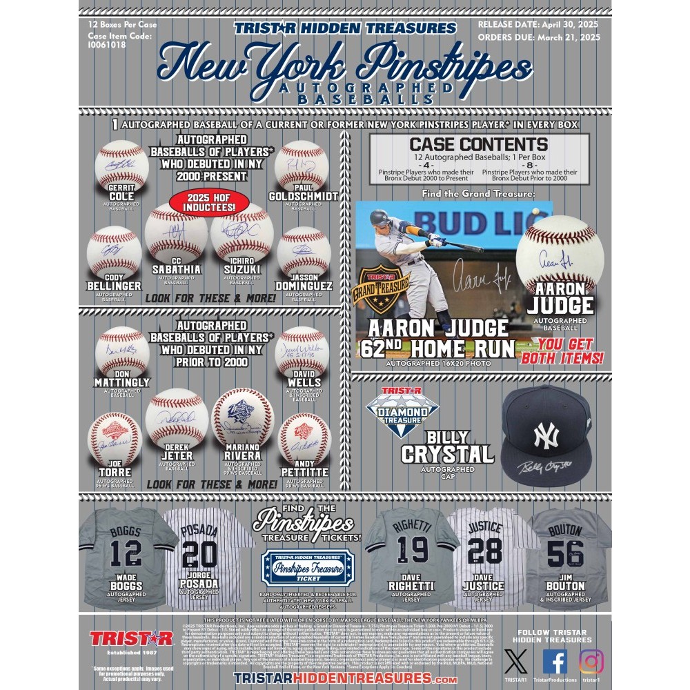 記念グッズ TRISTAR PLATINUM AUTOGRAPHED BASEBALLS 25triplatinumautobaseballsbb_1