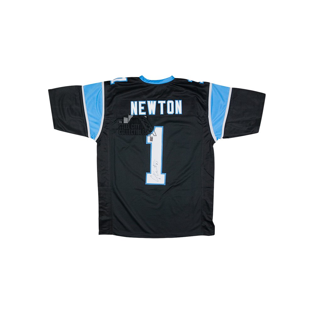 cam newton autographed jersey