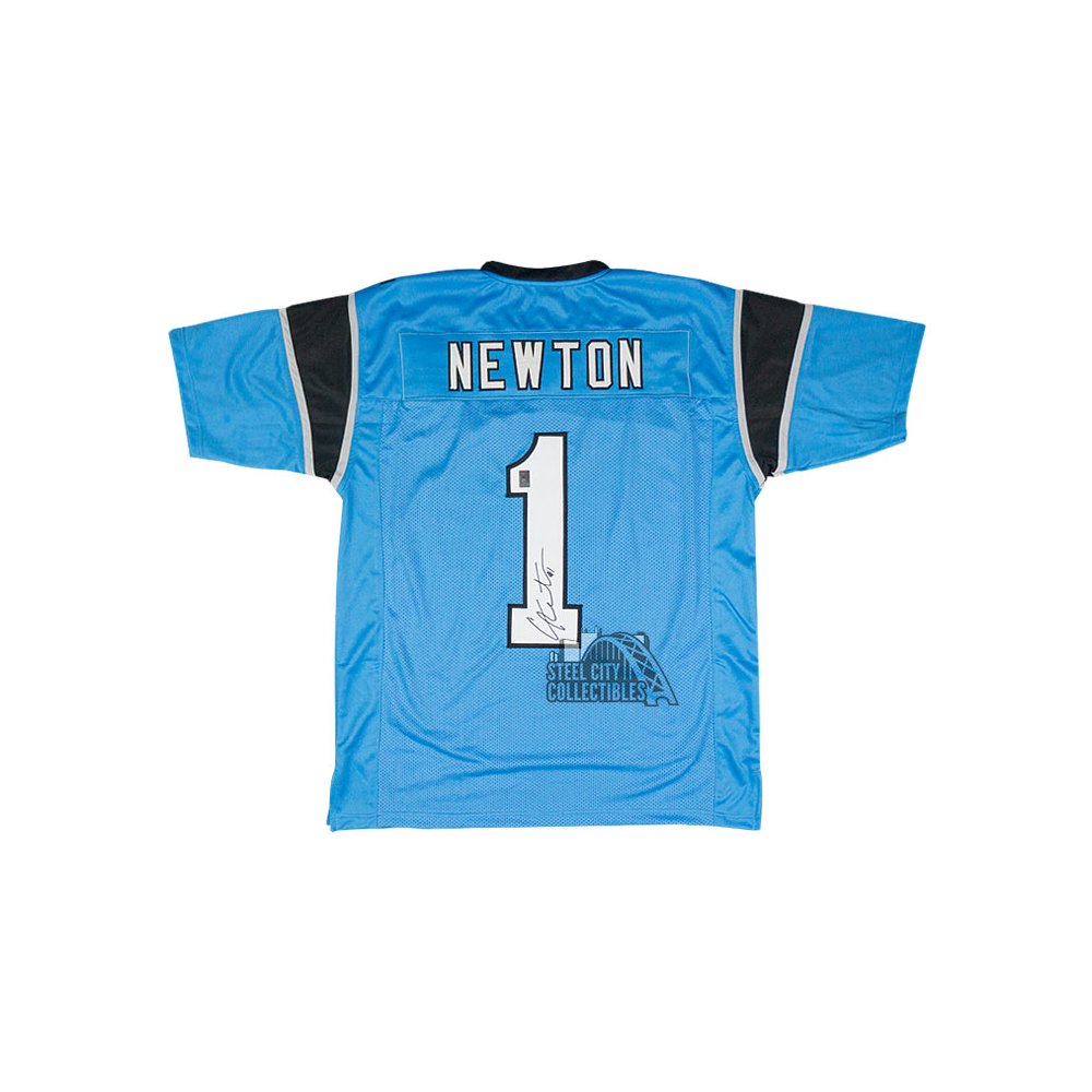 autographed cam newton jersey