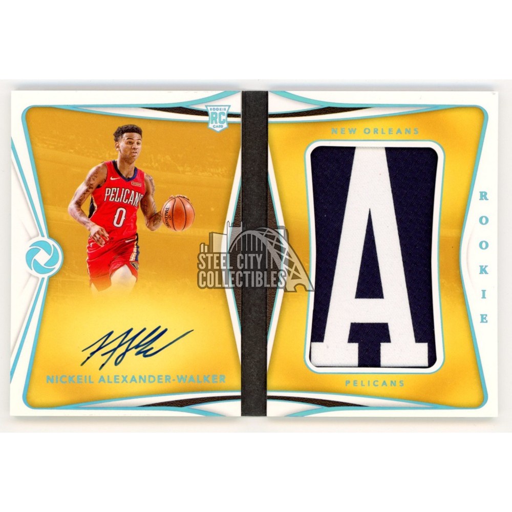 Nickeil Alexander-Walker 2019-20 Panini Opulence Autograph Letter