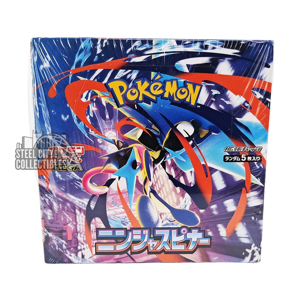 Pokemon M4 Ninja Spinner Japanese Booster Box | Steel City
