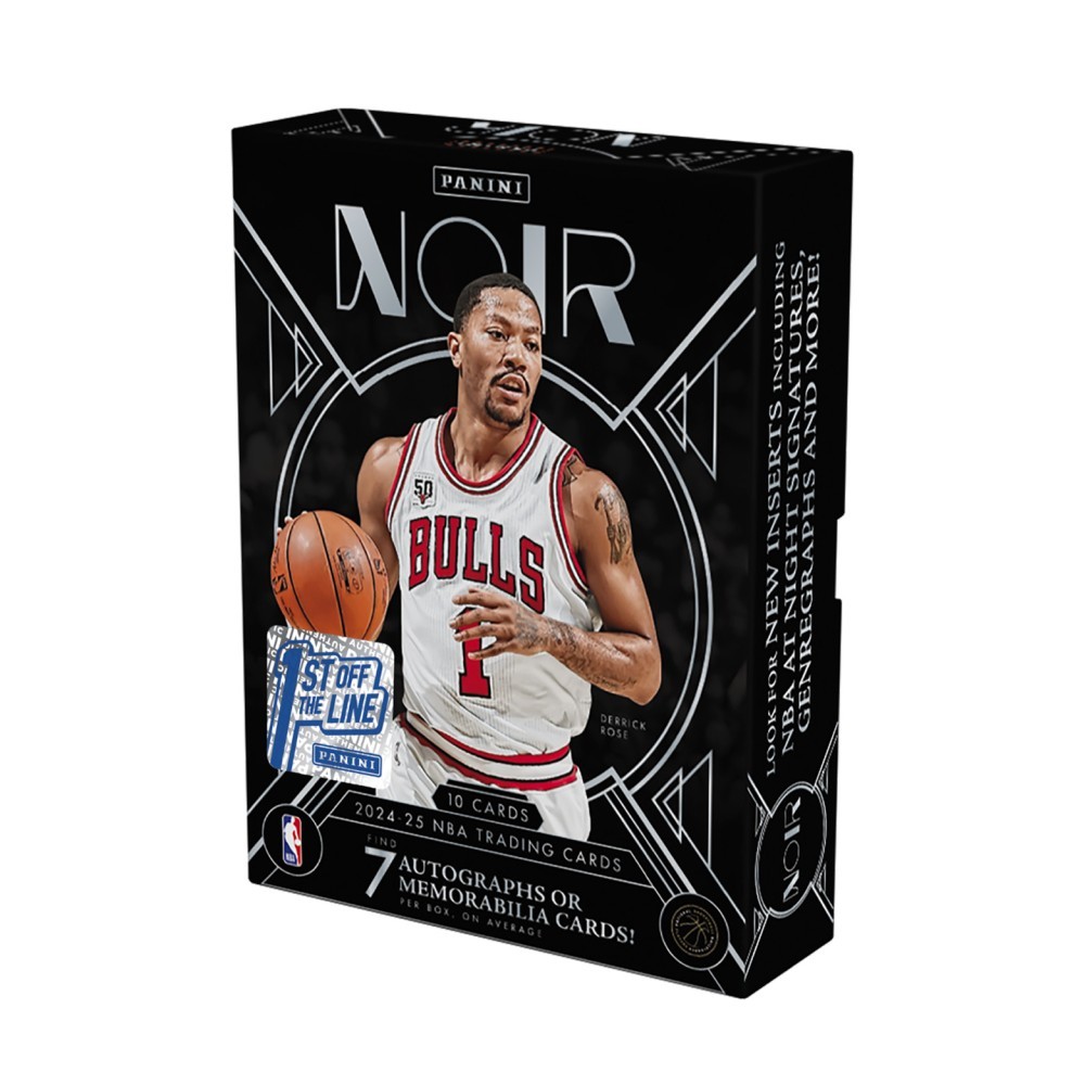 2024-25 Panini Noir Basketball Hobby Box - 1st Off The Line
