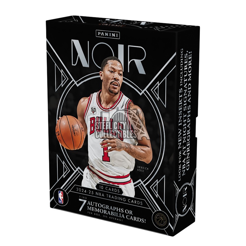 2024-25 Panini Noir Basketball Hobby Box | Steel City
