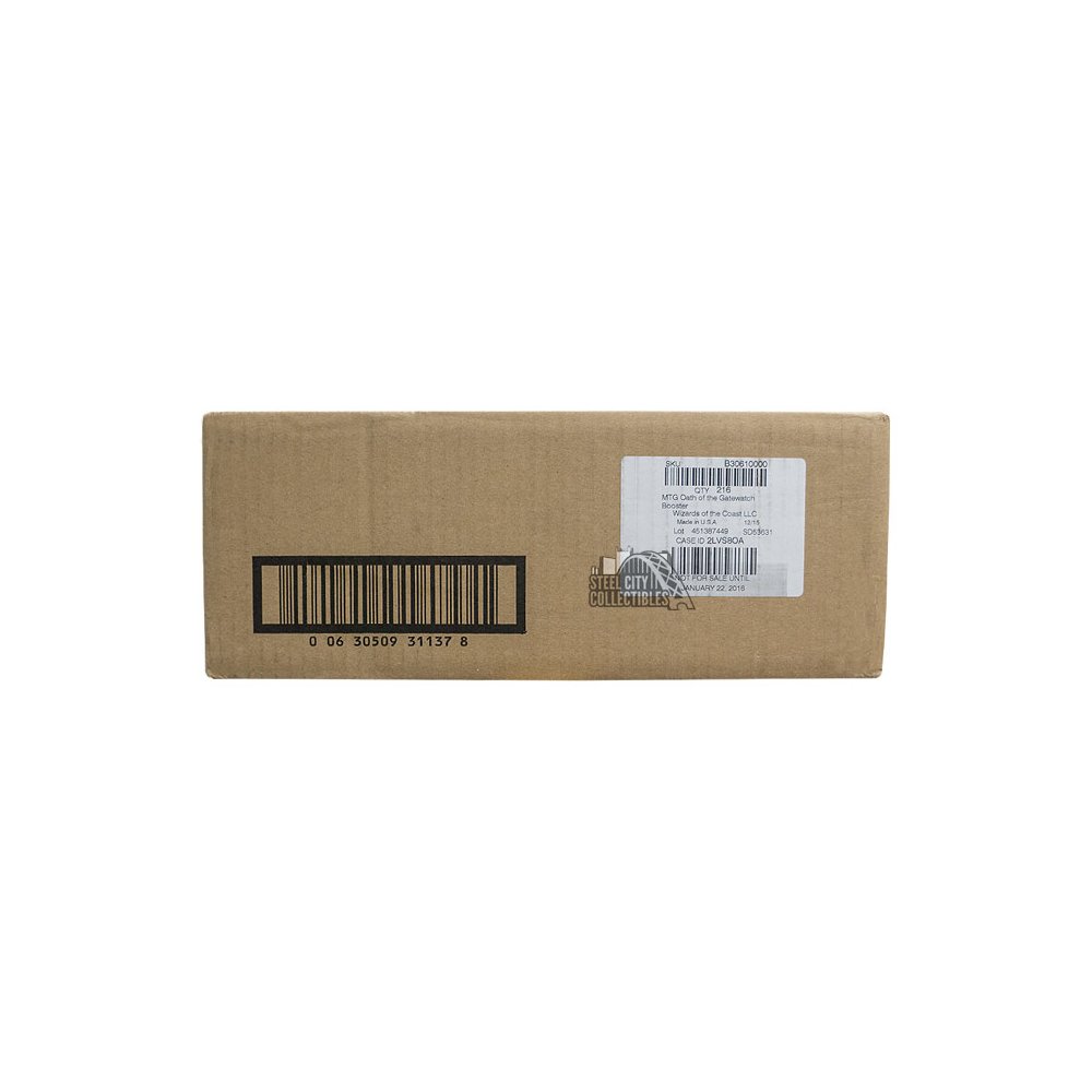 Magic the Gathering Oath of the Gatewatch Booster 6-Box Case | Steel City  Collectibles