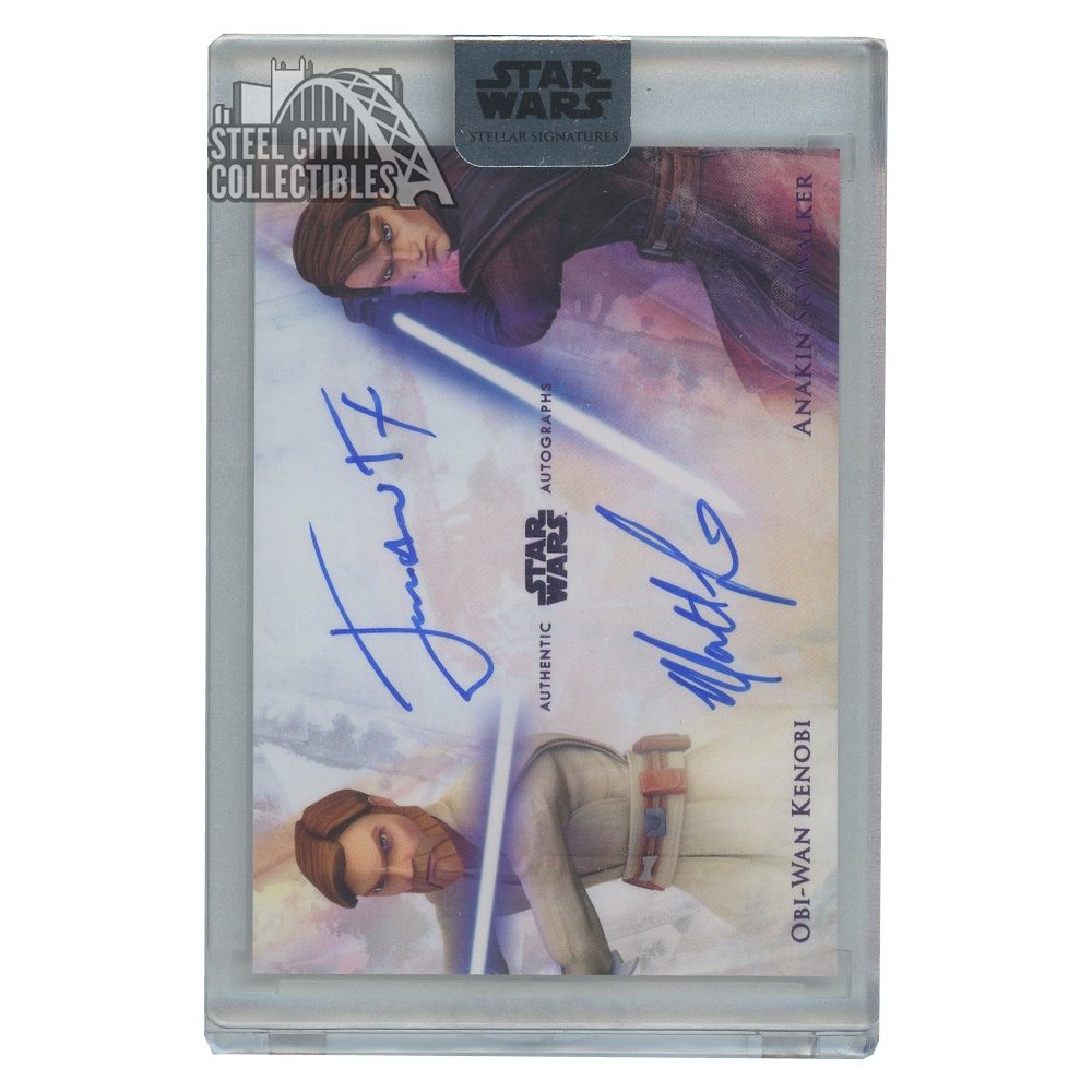 Obi-Wan Kenobi Anakin Skywalker 2018 Topps Star Wars Stellar