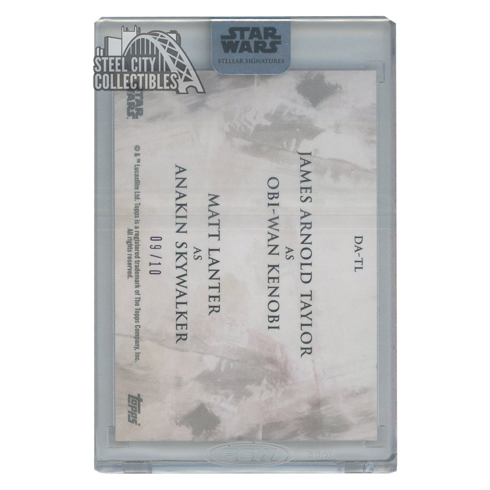 Obi-Wan Kenobi Anakin Skywalker 2018 Topps Star Wars Stellar