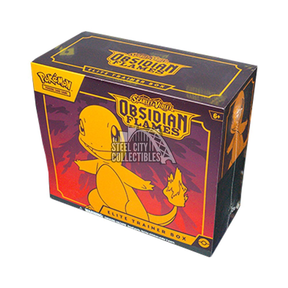 Amazon.com: Pokemon Scarlet & Violet 3 Obsidian Flames Elite