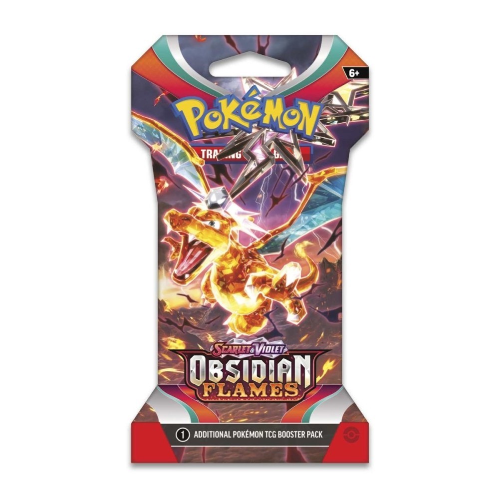 Pokemon Scarlet & Violet Obsidian Flames Sleeved Booster Pack | Steel City  Collectibles
