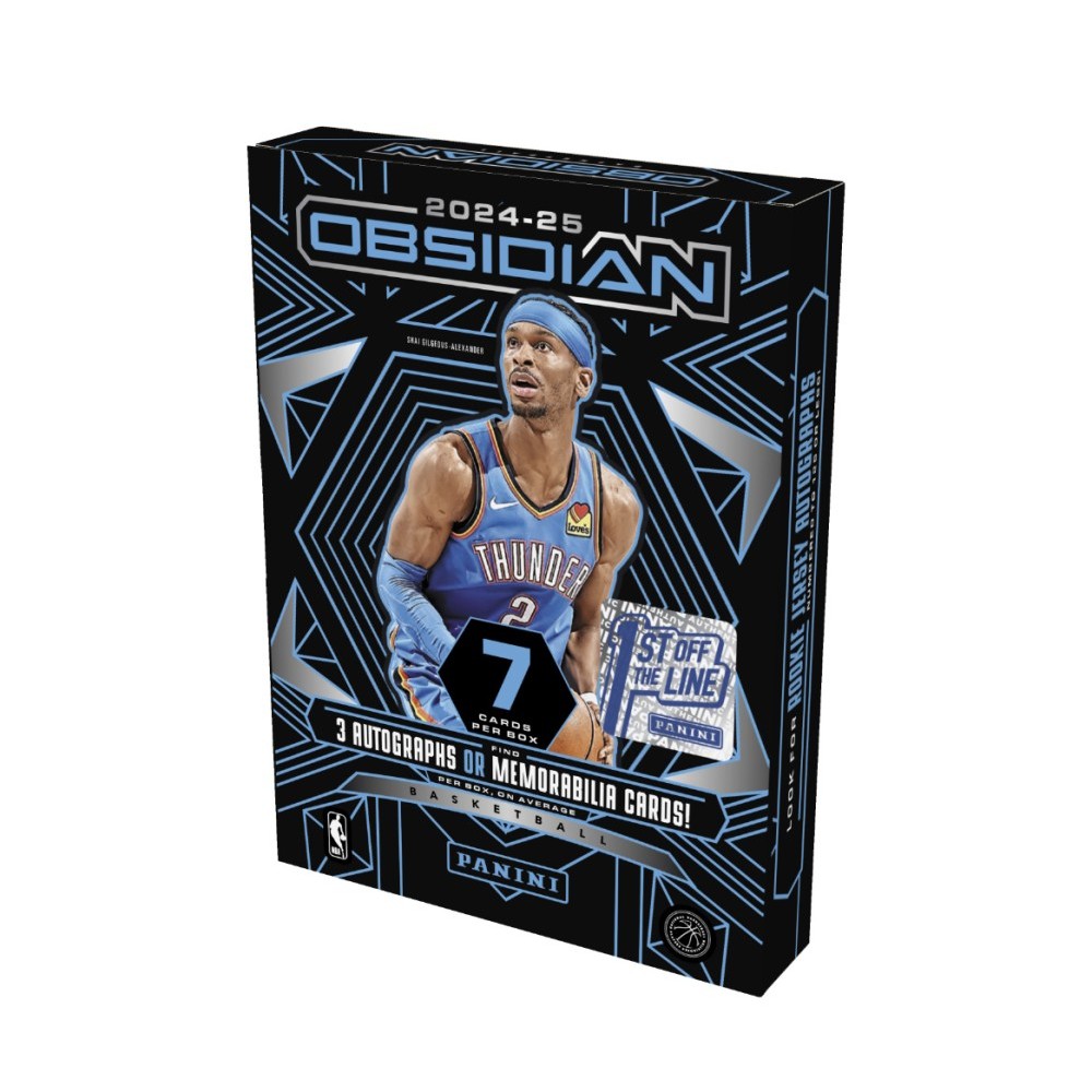 2024-25 Panini Obsidian Basketball Hobby Box - 1st Off The Line