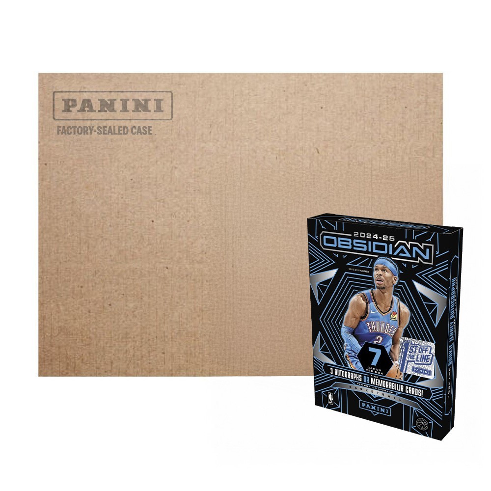 2024-25 Panini Obsidian Basketball Hobby 12-Box Case - 1st Off The Line  (FOTL) | Steel City Collectibles