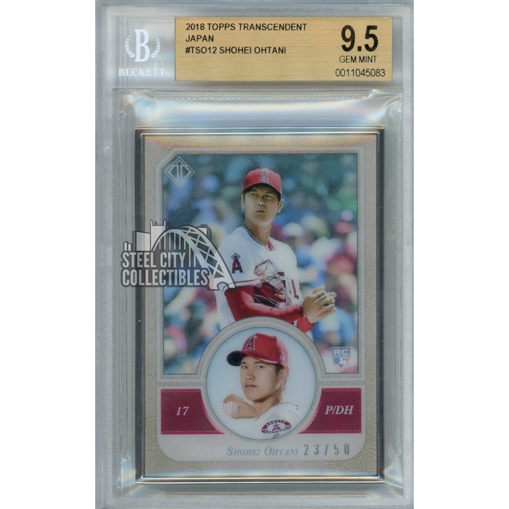Shohei Ohtani 2018 Topps Transcendent Japan Edition Rookie 23/50 T