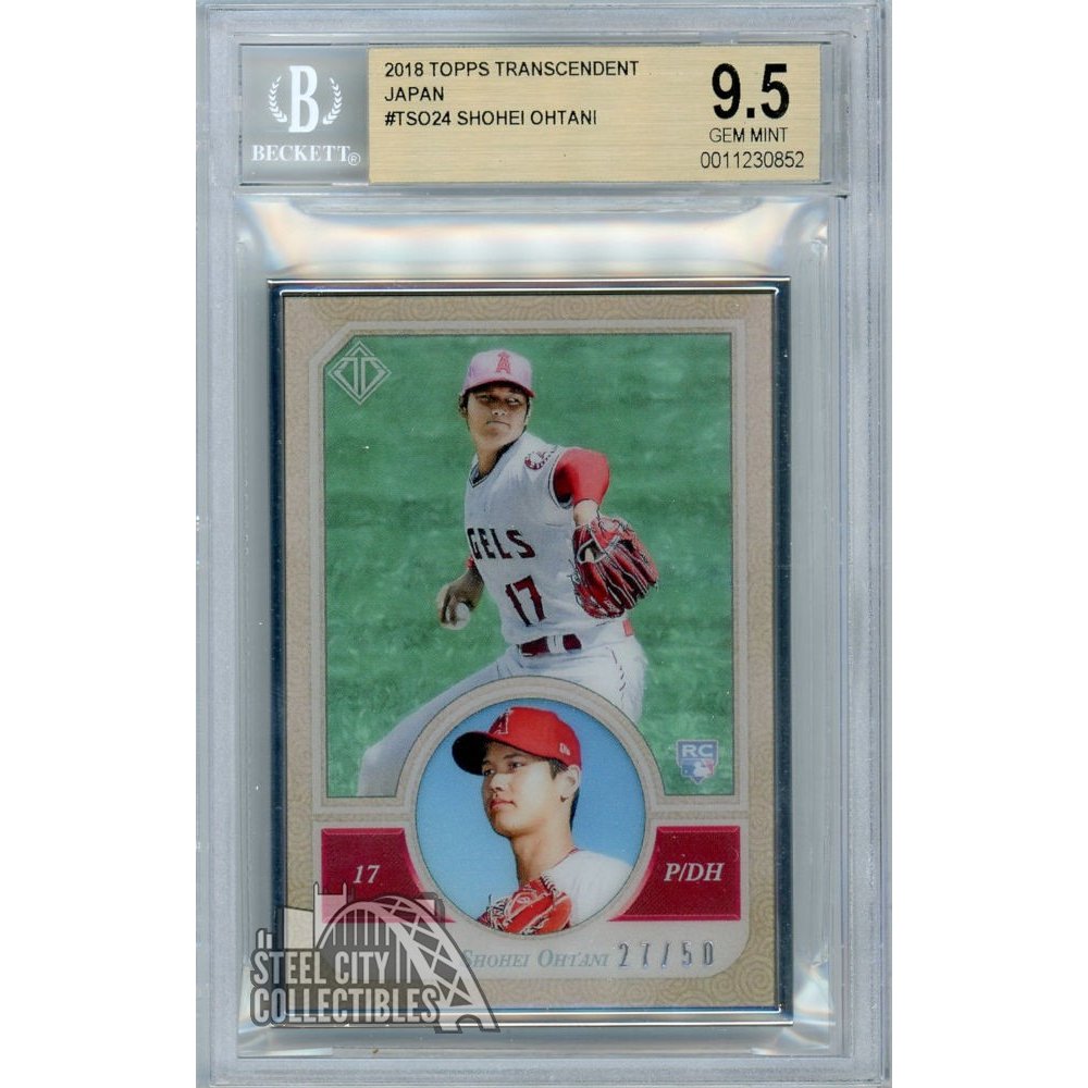 Shohei Ohtani 2018 Topps Transcendent Japan Edition Rookie 27/50