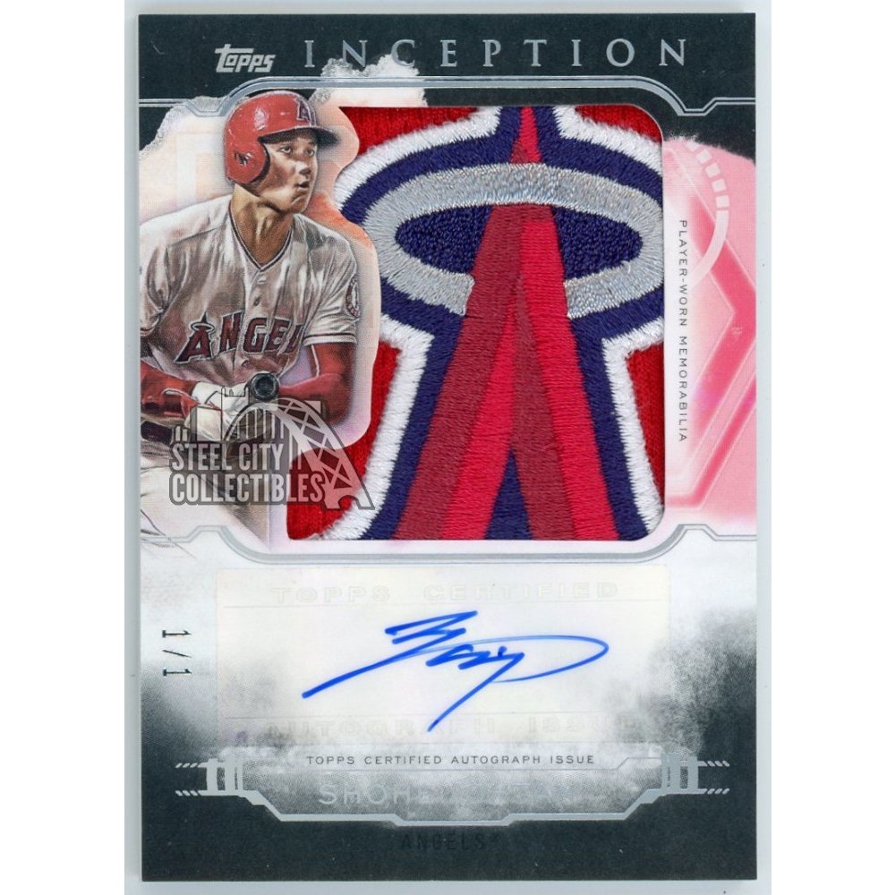2019 TOPPS INCEPTION】大谷 翔平 06/10 記念グッズ 国内正規 mahweb.com
