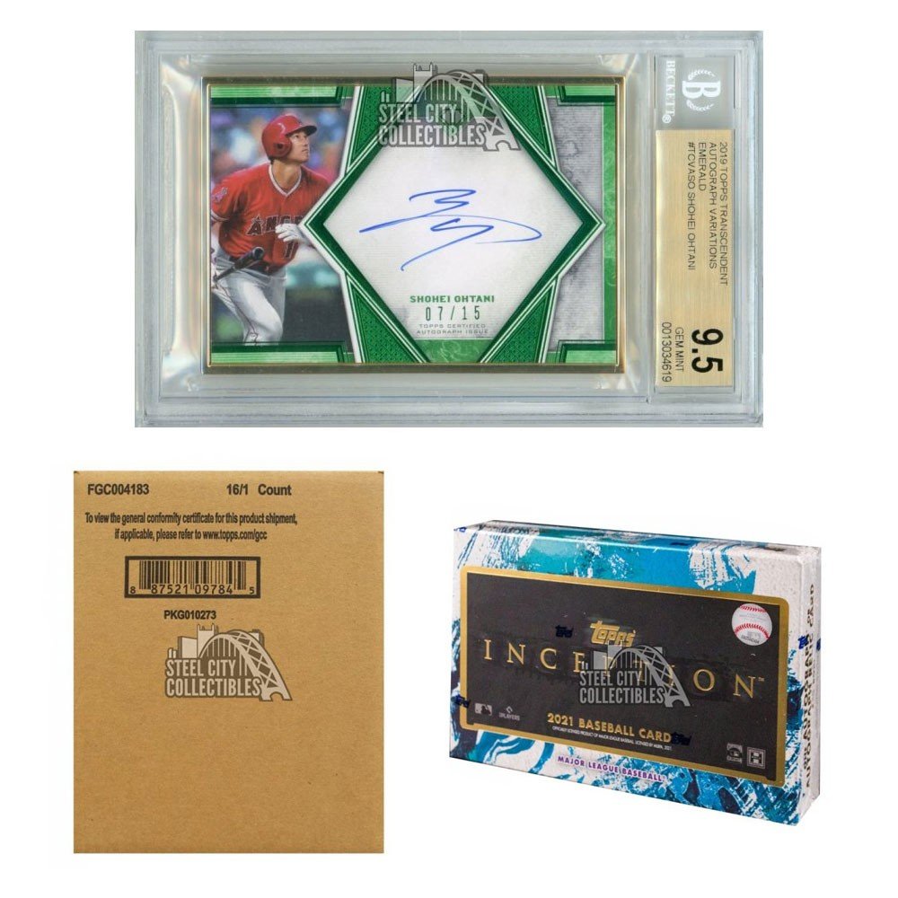 2021 Topps Inception Baseball Hobby 16Box Case RANDOM TEAM Group Break