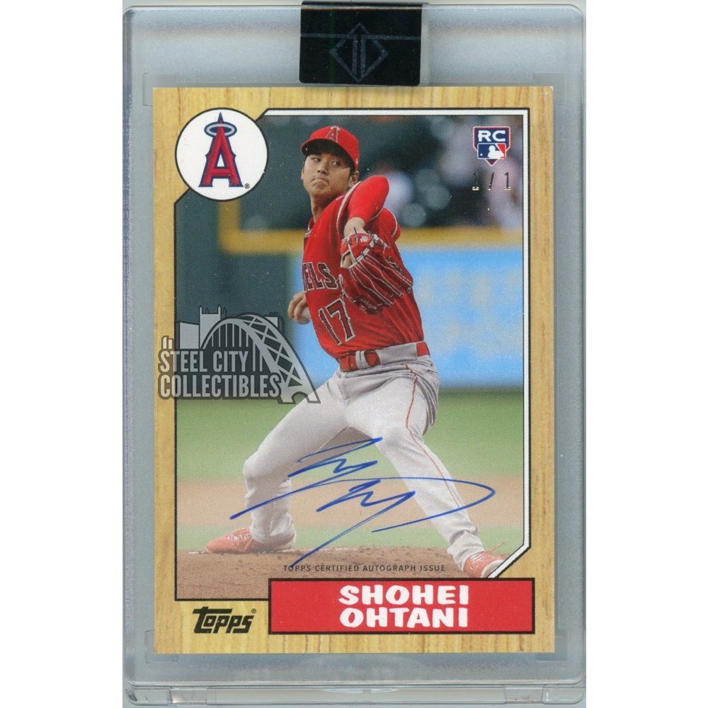 Shohei Ohtani 2018 Transcendent Japan Through the Years Autograph RC 1/1  SO-1987