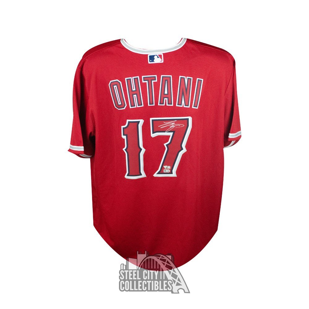 ohtani red jersey