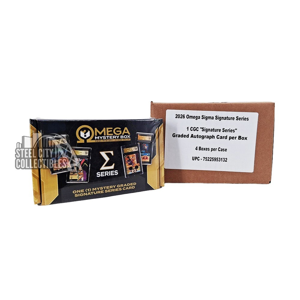 2026 Omega Mystery Box Sigma Sketch Edition 4-Box Case (Lorcana Autographs  & Sketches)