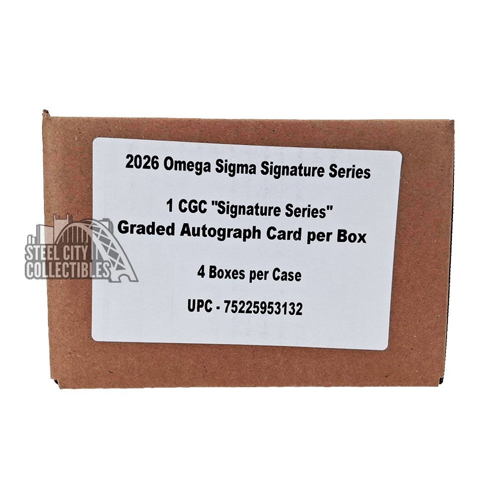 2026 Omega Mystery Box Sigma Sketch Edition 4-Box Case (Lorcana