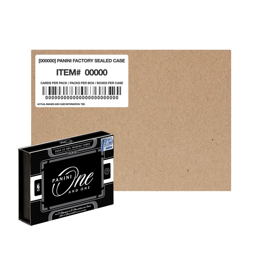2024-25 Panini One & One Basketball Hobby 10-Box Case - 1st Off