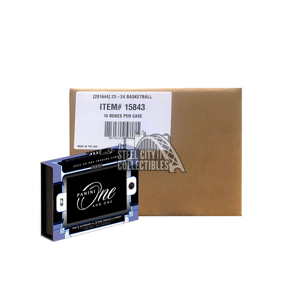 2023-24 Panini One And One Basketball Hobby 10-Box Case