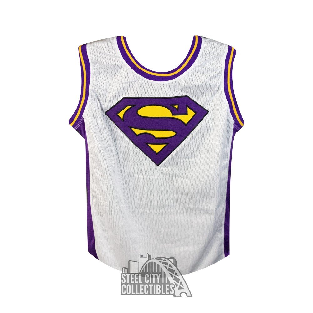 Shaquille O'Neal Autographed Orlando Magic Pinstripe Custom Basketball Jersey - JSA COA at 's Sports Collectibles Store
