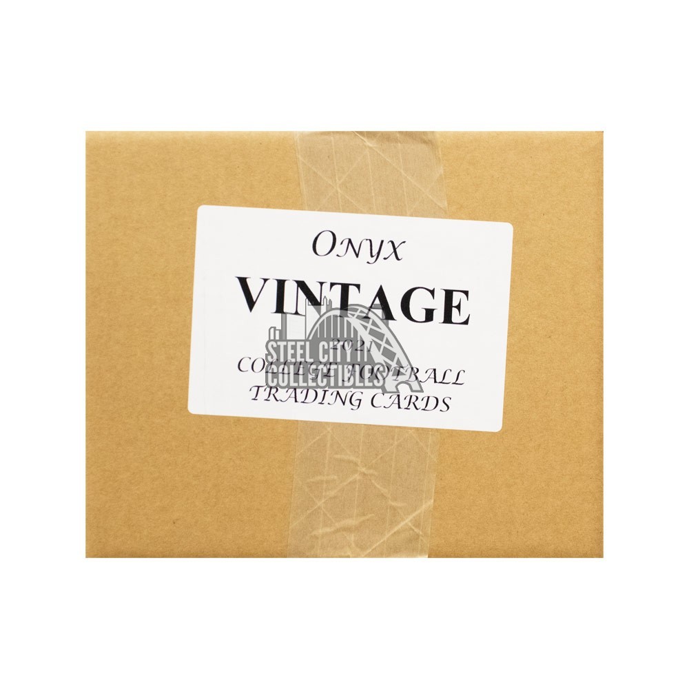 2021 Onyx Vintage College Football 24Box Case Steel City Collectibles