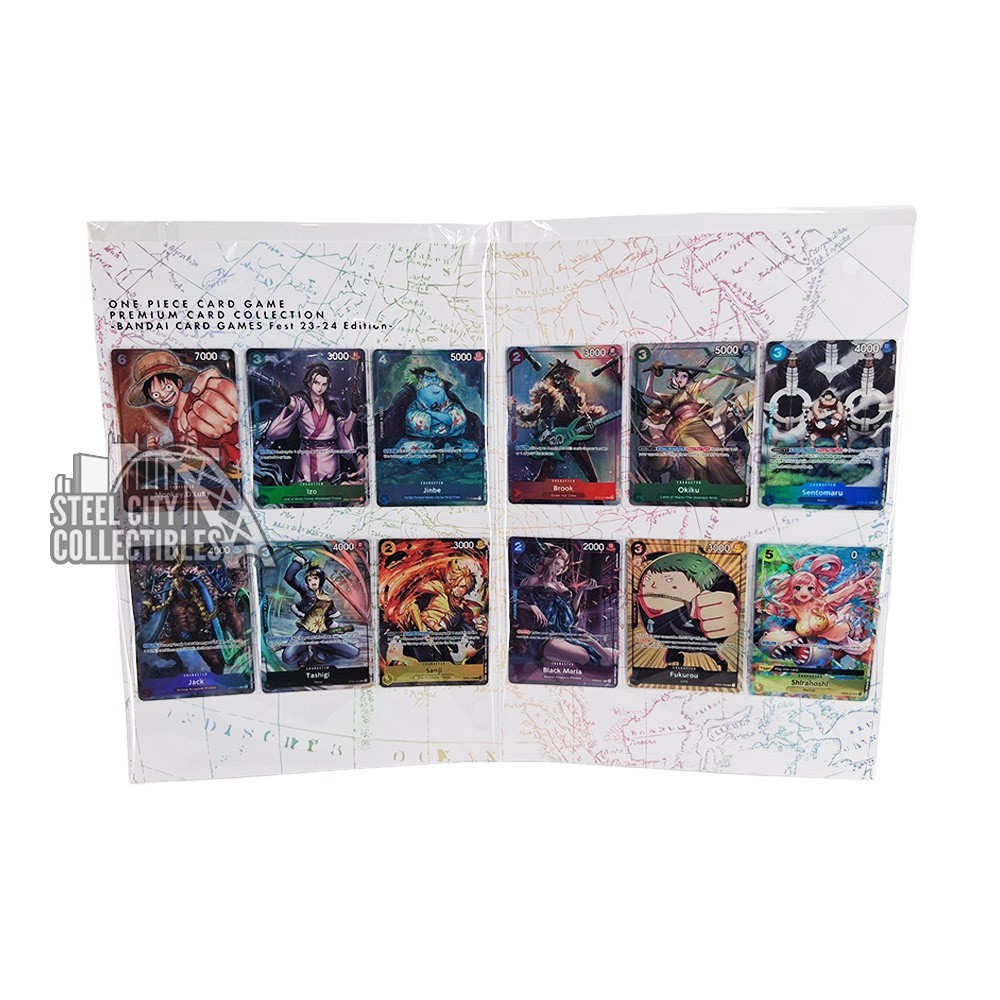 ワンピースカード　BANDAI CARD GAMES FEST 23-24 ONE PIECE Card Game BANDAI CARD GAMES FEST 23-24 Monkey D. Luffy