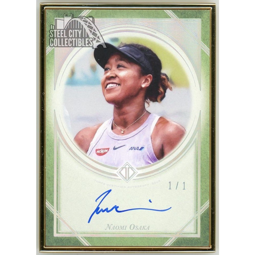 Naomi Oki様　オーダーページ Naomi Osaka 2020 Topps Transcendent Tennis Collection Platinum