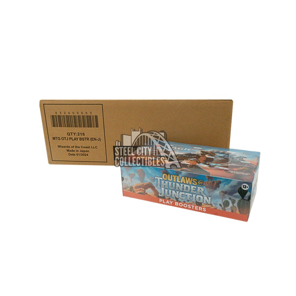 Magic the Gathering Outlaws of Thunder Junction Play Booster 6-Box Case |  Steel City Collectibles